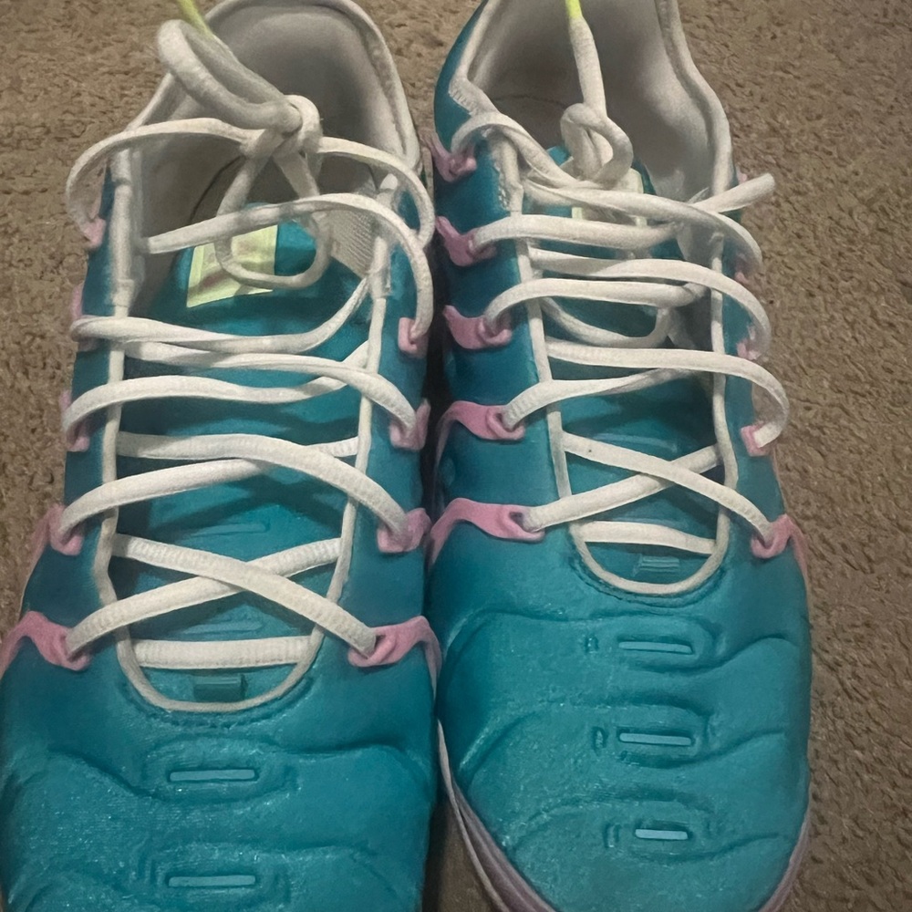 Women Pink/Turquoise Nike Vapor Max SZ 11